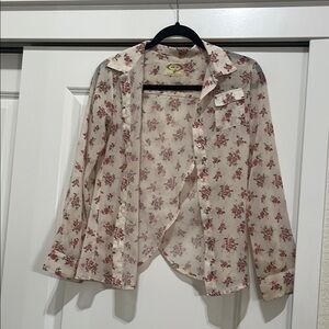 Floral Sheer Blouse